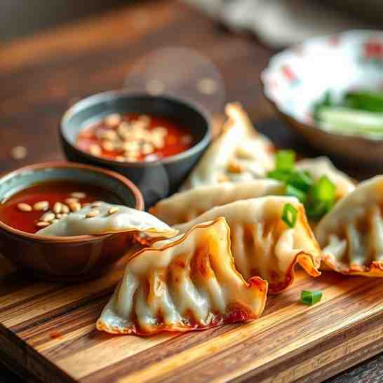 Homemade Gluten-Free Gyoza - Crispy, Juicy, & Easy to Make